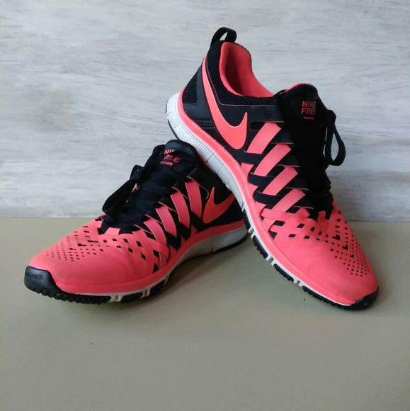 Nike Free Trainer 5.0 'Black Atomic Red' - Picture 1 of 10
